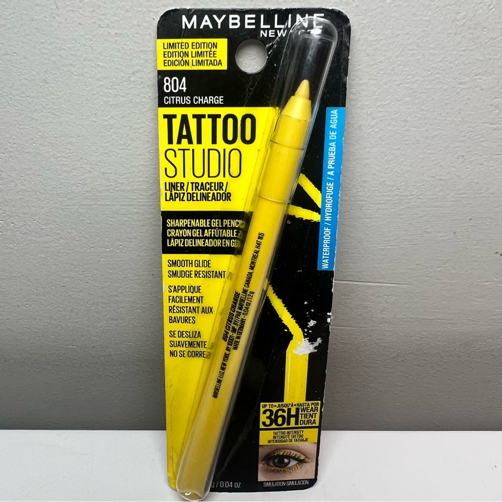 Maybelline Tattoo Studio Citrus Charge Liner